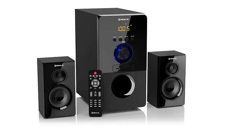 Акустическая система Real-El M-555 Black - фото 3