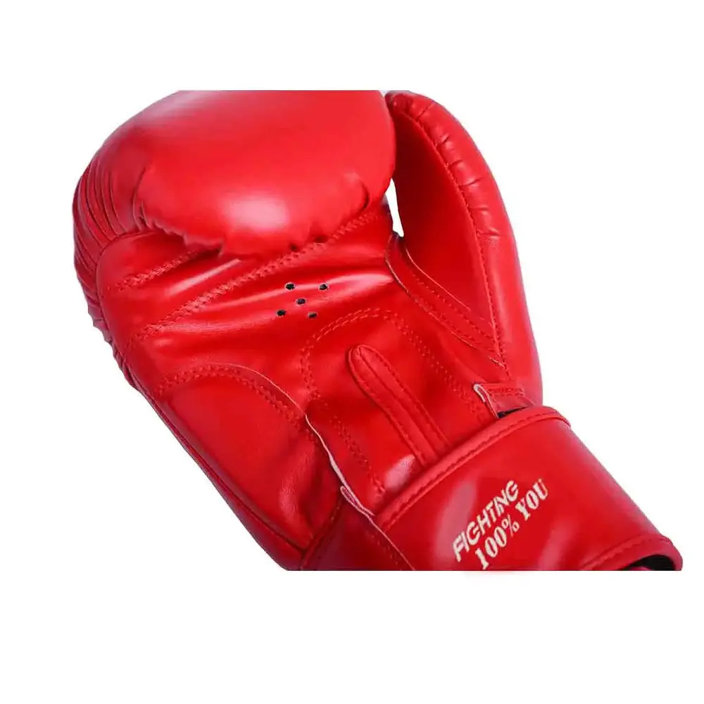 Рукавиці боксерські Power Play PP 3004, Red - 16 унцій - фото 3