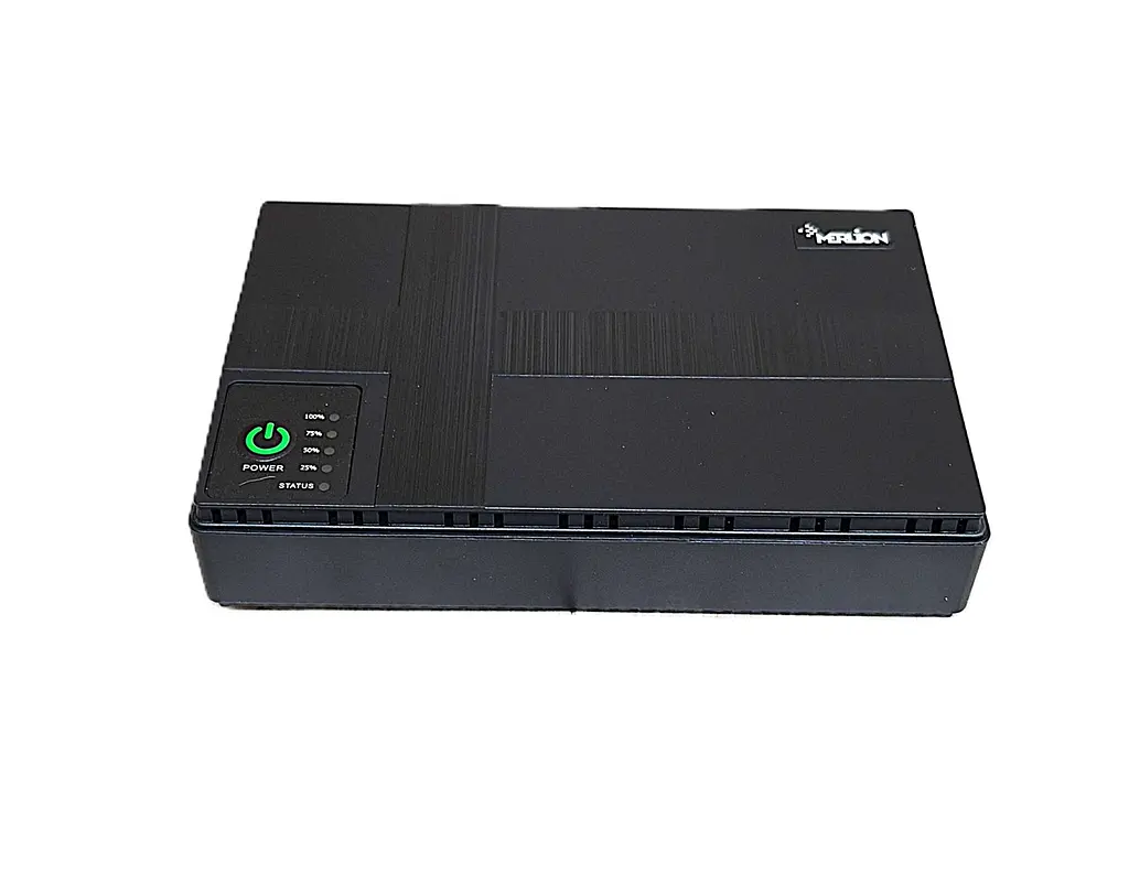 Міні ДБЖ для роутера DC1018P 10400mAh 18W 3xDC 5V/9V/12V USB PoE LAN 15/24V, 8-10 год роботи - фото 2