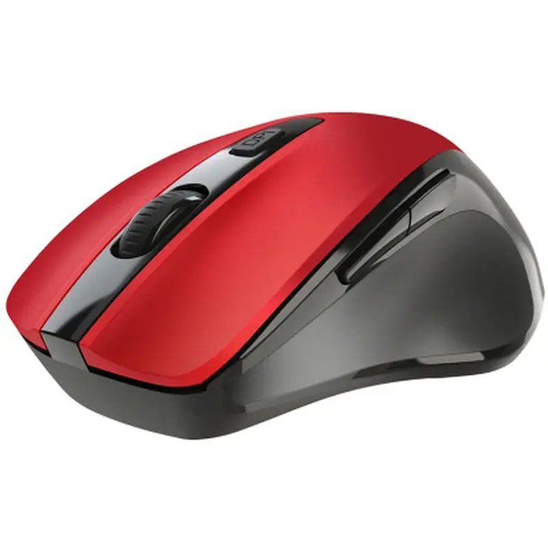 Мишка Defender Prime MB-053 Silent Wireless Red (52052) - фото 4