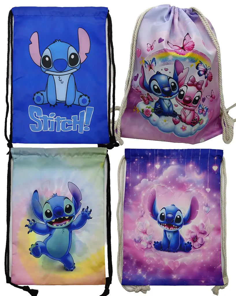 Мішок для взуття Стіч, не промокає, 34x43 см, 579 (В асортименті) - фото 2