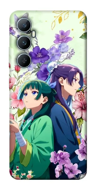 TPU чохол Demsky Whispering bloom для Realme C65 4G