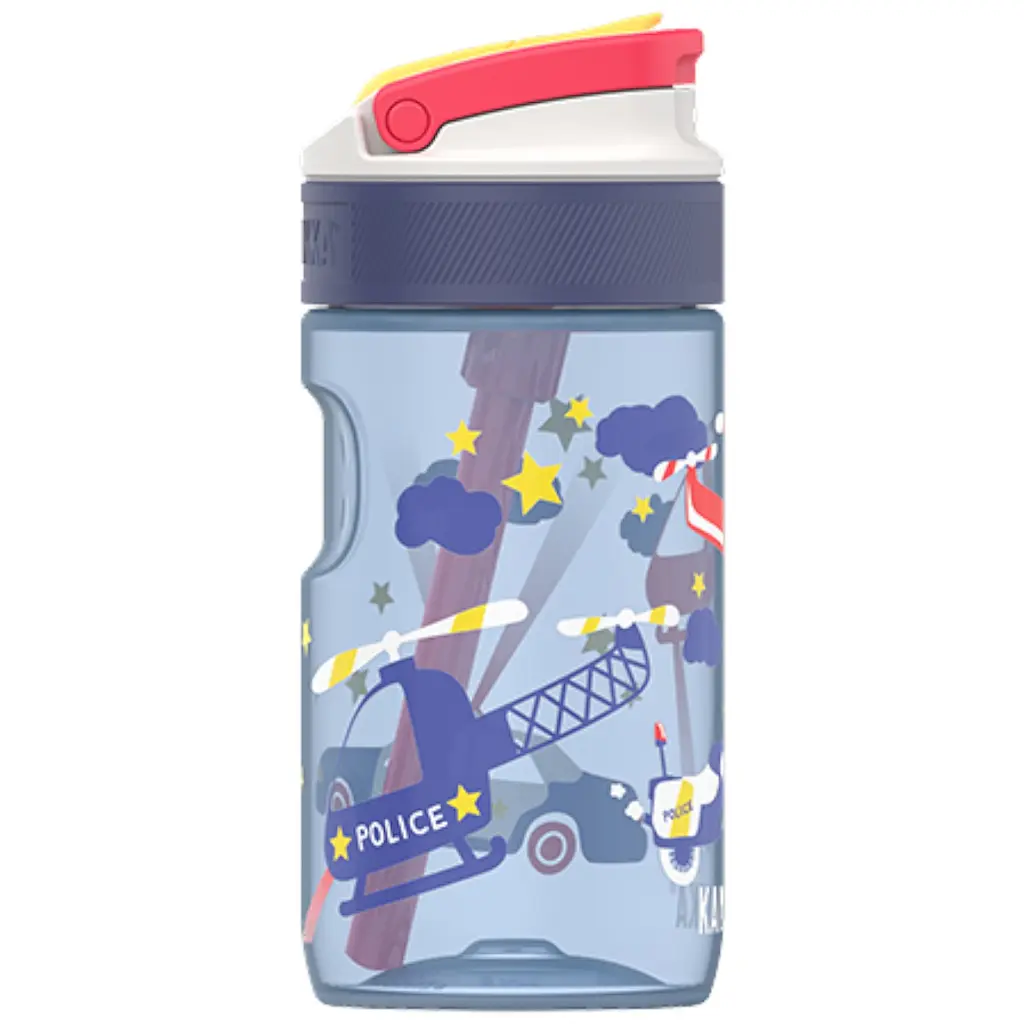 Бутылка для воды тритановая Kambukka Lagoon kids Police Patrol 400 мл синяя (11-04059) - фото 2