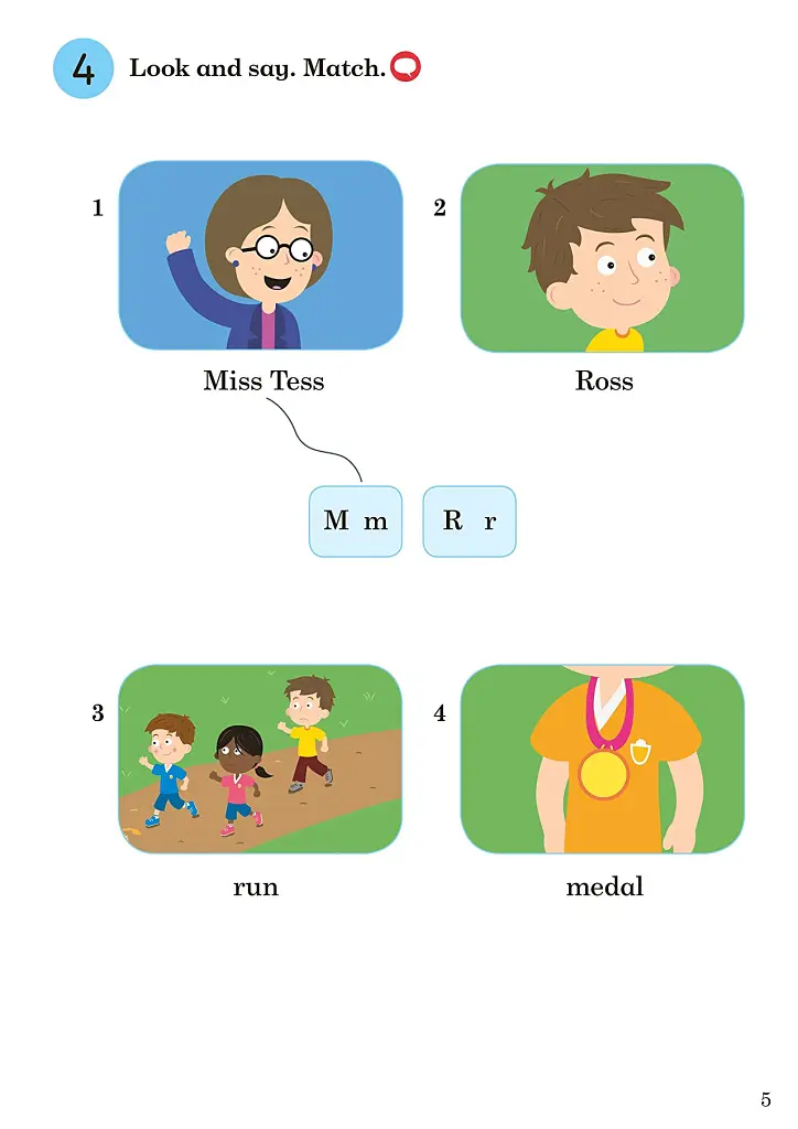 Ladybird Readers Starter A The Fun Run Activity Book - - фото 5