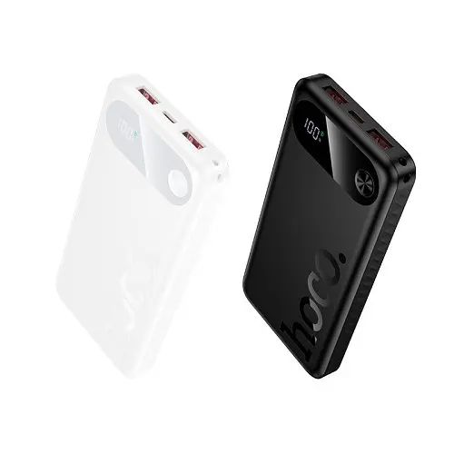 Універсальна мобільна батарея Hoco J154 Victorious 22.5W+PD20W fully compatible power bank 10 000mAh білий - фото 2