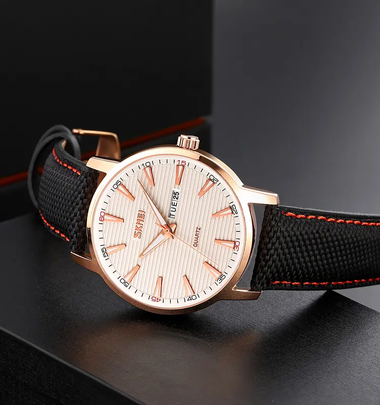 Чоловічий наручний годинник 9303RGSI Rose Gold-Silver Skmei acs0029772 - фото 4