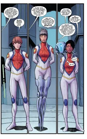 Mighty Captain Marvel #5 (2016 Marvel) - Маргарет Штоль - фото 4