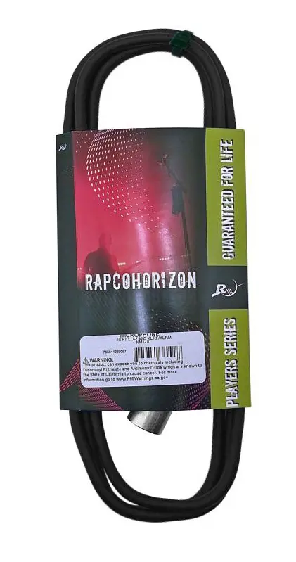 Кабель мікрофонний Rapco Horizon RM1-10 Microphone Cable 3m (10ft) - фото 2