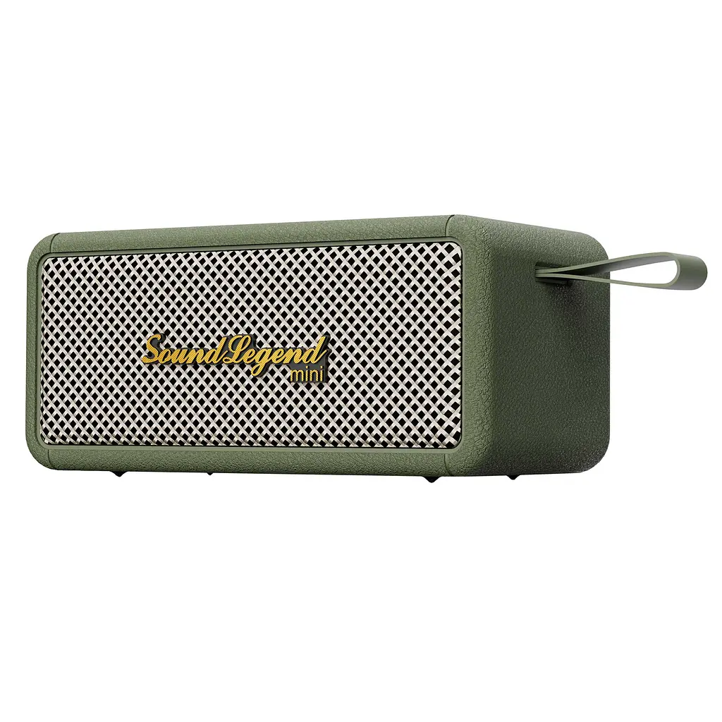 Портативна акустична система 2E SoundLegend Mini 40Вт, BT 5.3, TWS, FLAC, MP3, WAV, EQ, PowerBank, IPX6, Зелений - фото 2