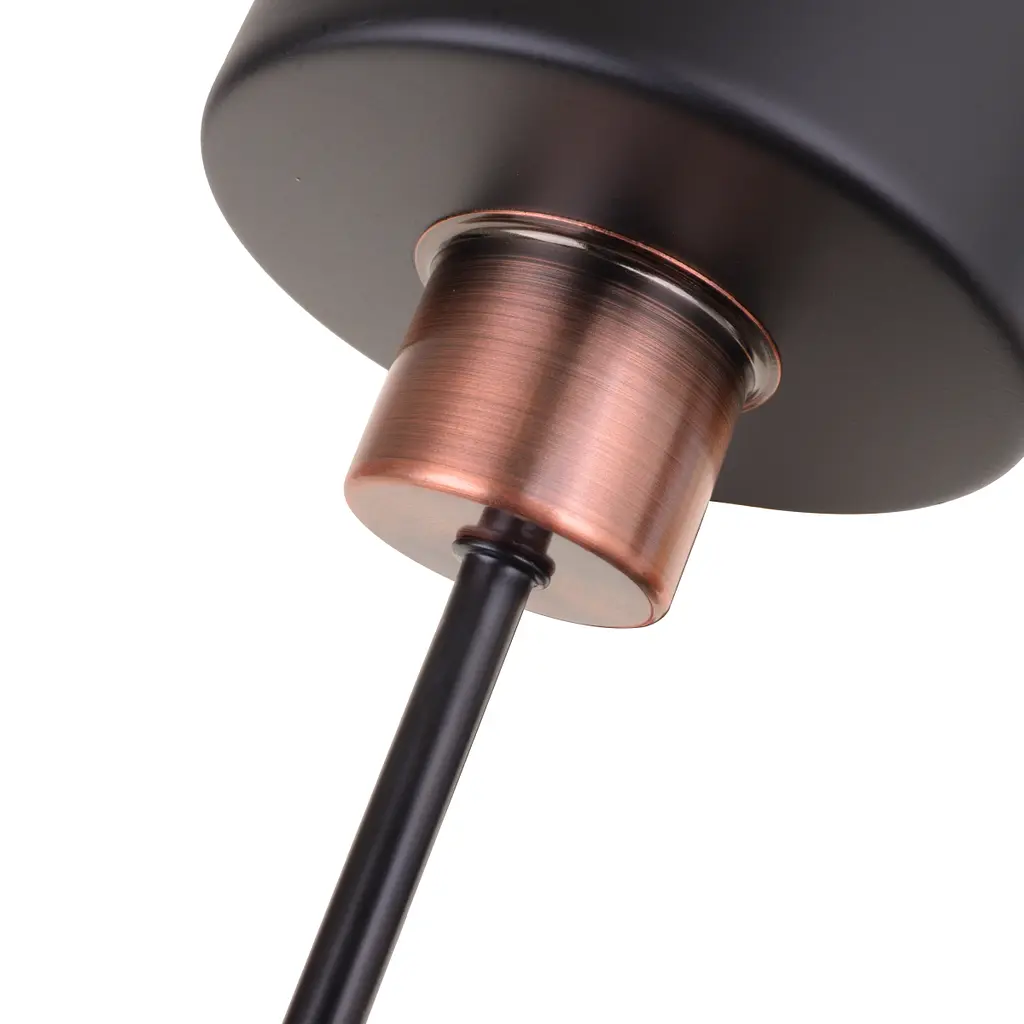 Люстра Brille в гостиную E27 60W BK/RG (BKL-911C/3) - фото 2