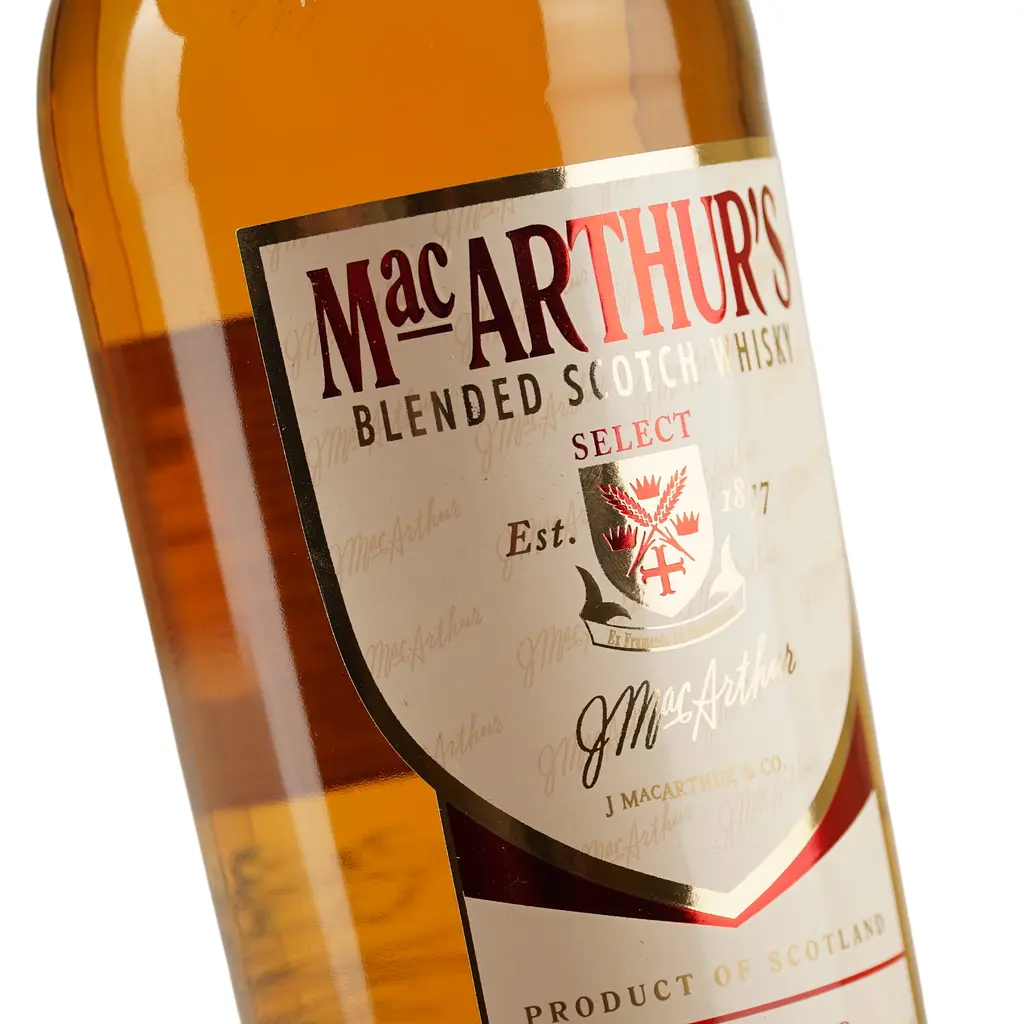 Уцінка. Віскі MacArthurs Blended Scotch Whisky 40% 1 л - фото 5
