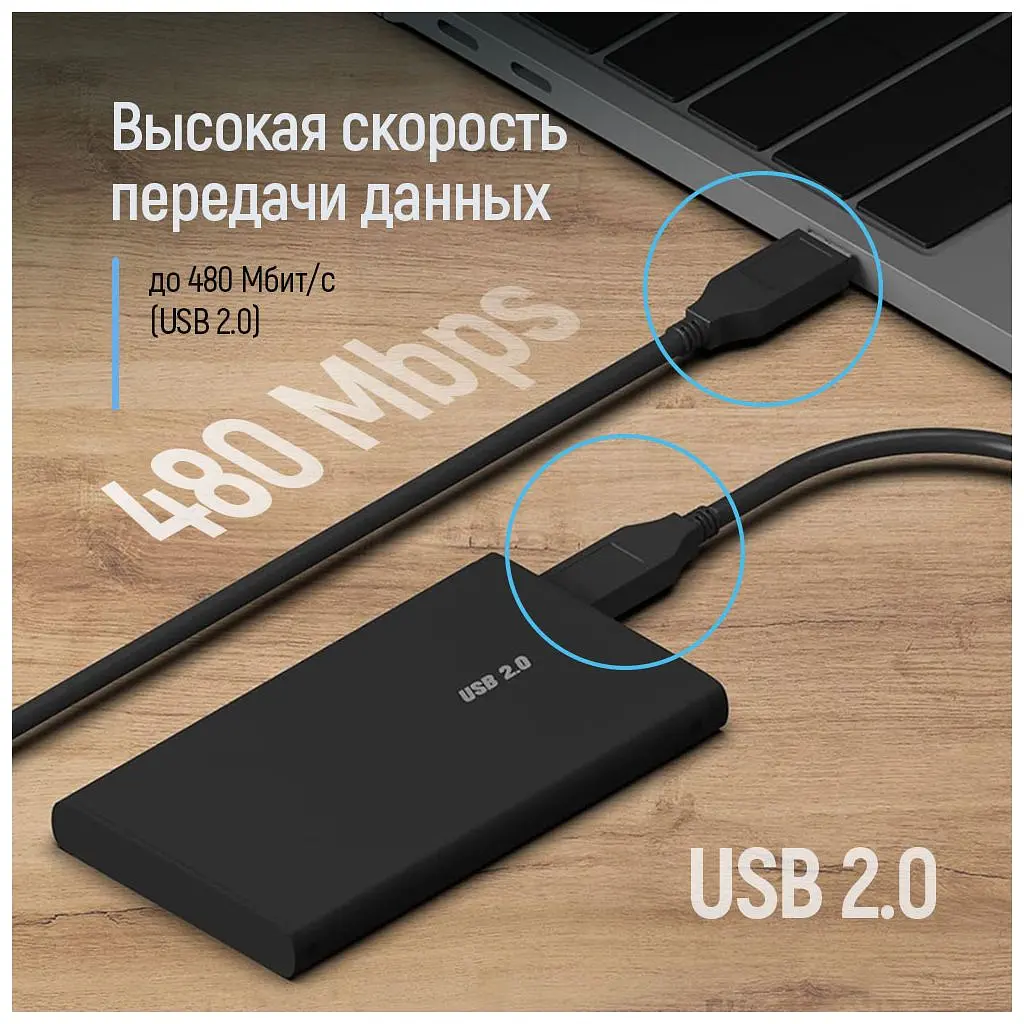 Дата кабель USB 2.0 AM/AM 1.0m black ColorWay (CW-CBUU071-BK) - фото 6