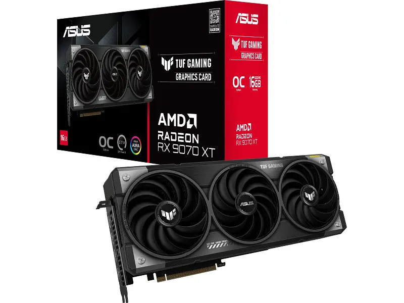 Відеокарта Asus TUF-RX9070XT-O16G-GAMING - фото 6