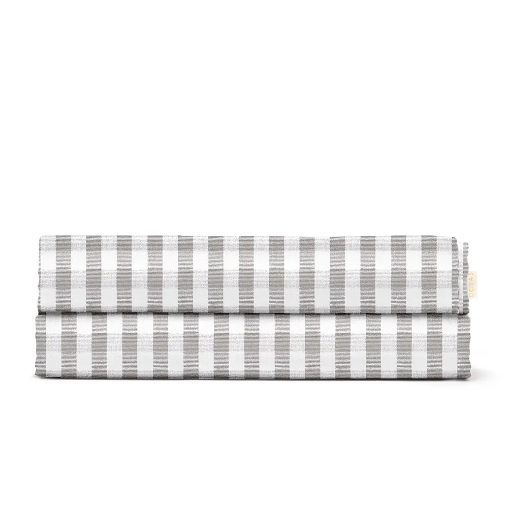 Простирадло полуторне 155х215 TAUPE CHECK COSAS (4822052403044)