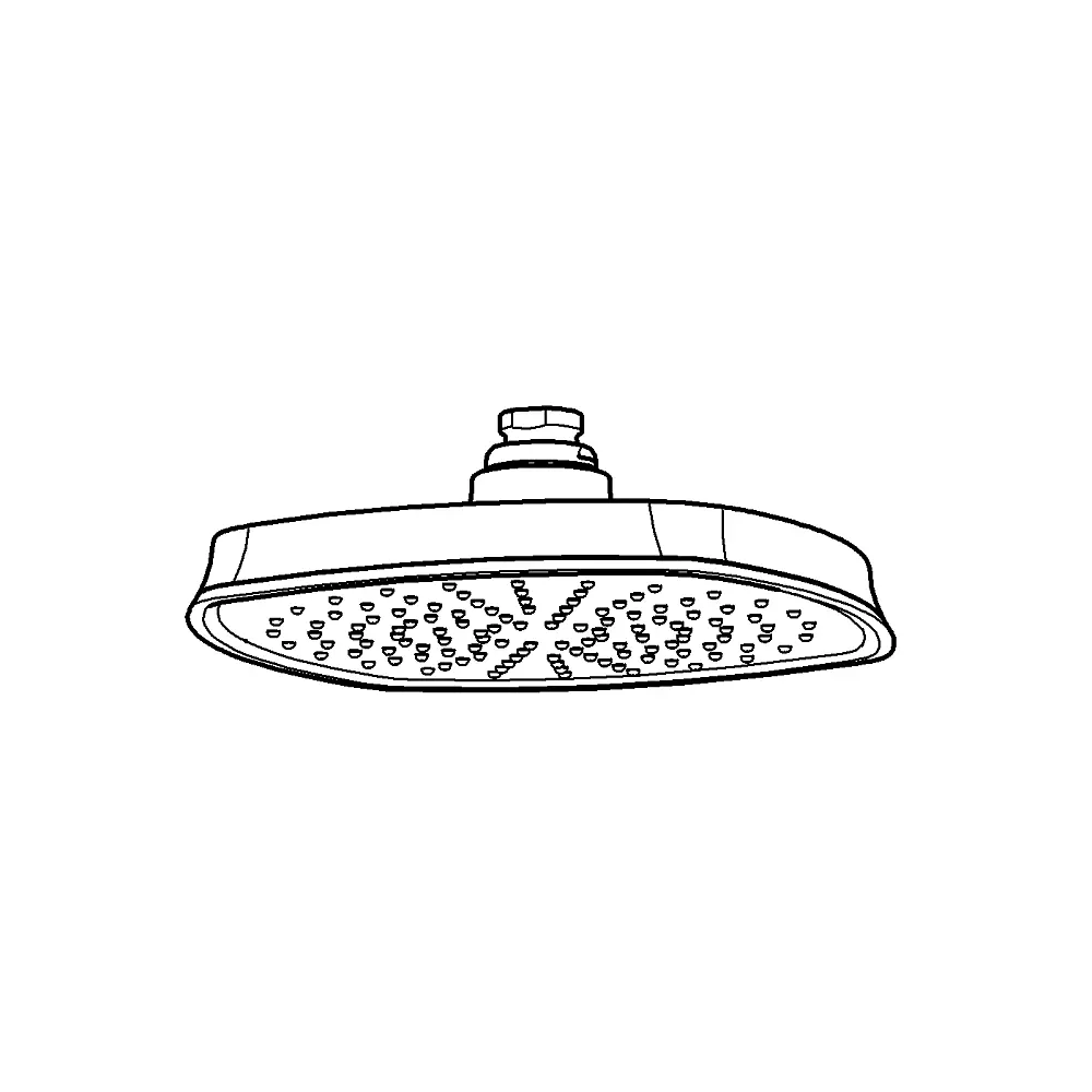 Верхній душ із 1 режимом струменя Grohe Rainshower® Grandera™ 210 26473000, Хром - фото 4