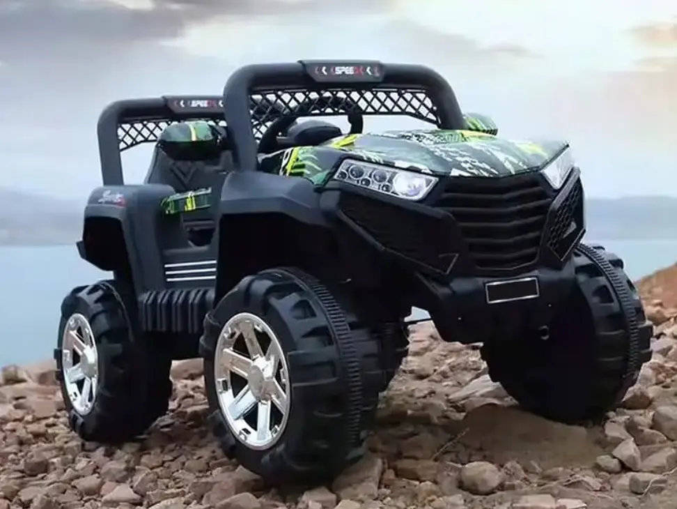 Дитячий електромобіль JEEP BUGGY на акумуляторі — позашляховик 4×4 з пультом керування, USB, MP3 та клаксоном - фото 3
