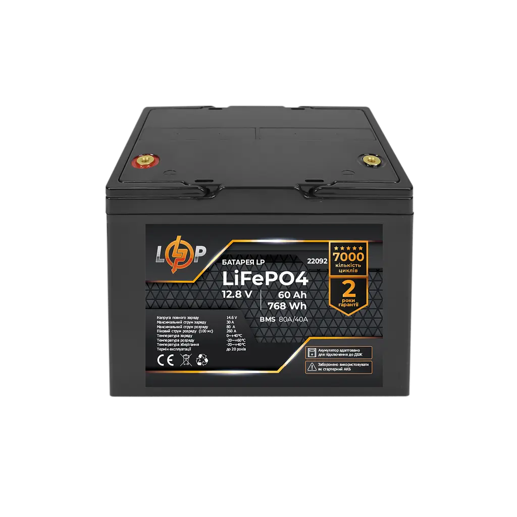 Комплект резервного питания LP (LogicPower) ИБП + литиевая (LiFePO4) батарея (UPS B1000+ АКБ LiFePO4 640Wh) - фото 4