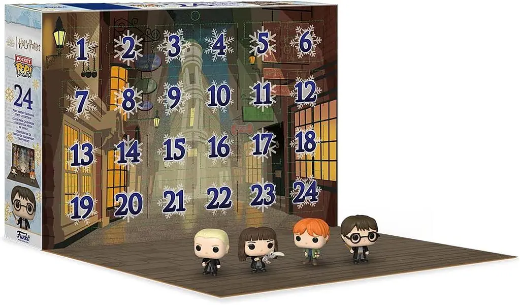 Адвент-календар Funko Фанко Гаррі Поттер 24 вінілові фігурки 2021 Harry Potter 2021 WST HP АС - фото 2