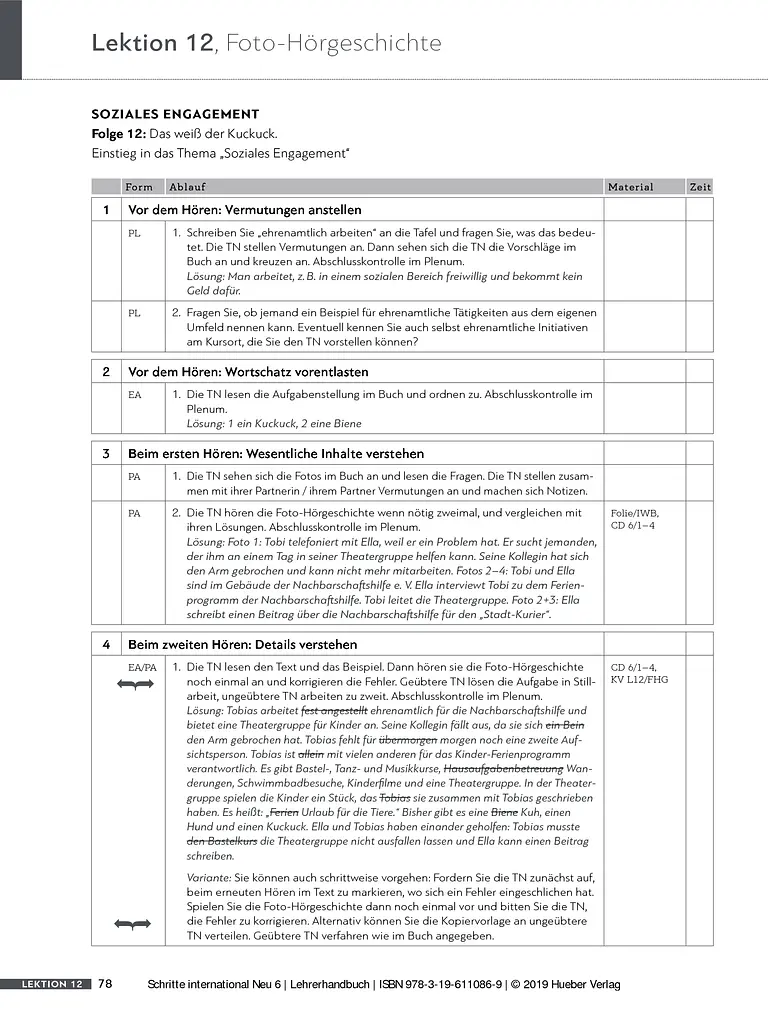 Schritte international Neu 6. Lehrerhandbuch - фото 2