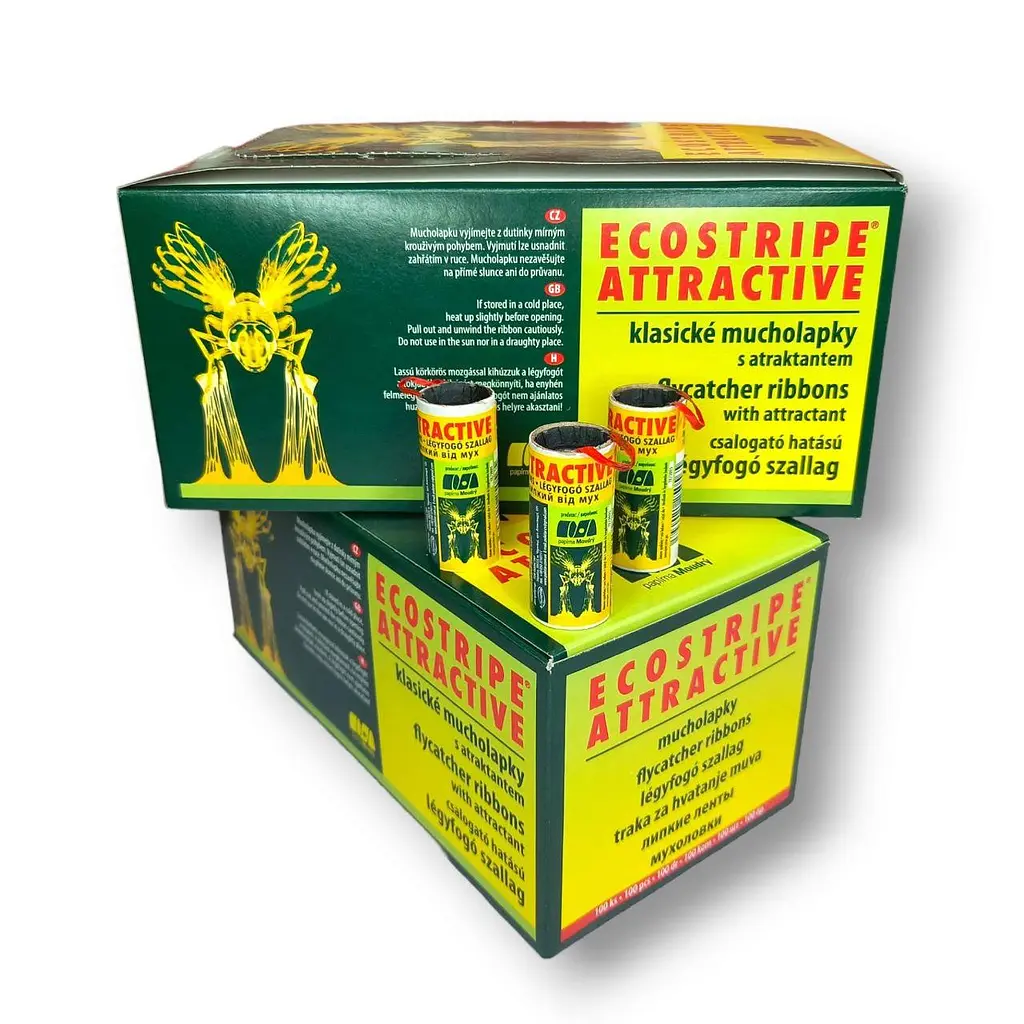 Клейка стрічка від мух Ecostripe 100 шт. - фото 2