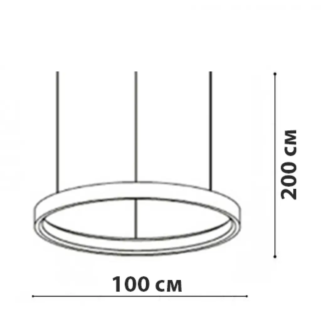 Подвесная люстра Friendlylight Viola 1000 FL5188 - фото 4