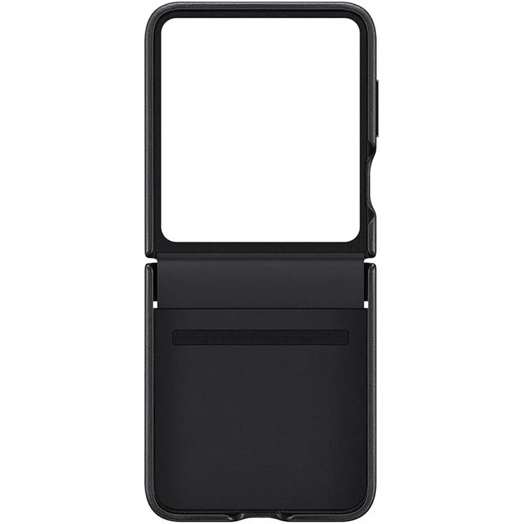 Чохол Epik Leather Case для Samsung Galaxy Flip6 Black AAA [113355] - фото 4