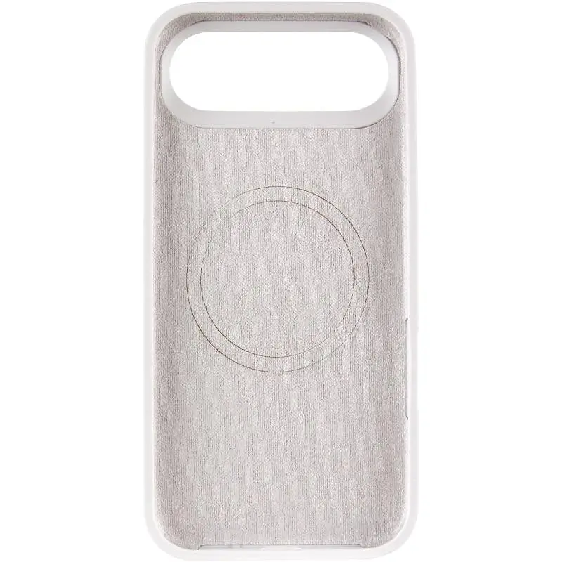 Чехол Epik Silicone Case Full Protective (AA) V2 with MagSafe для Apple iPhone 17 Air (6.5) Белый / White - фото 3
