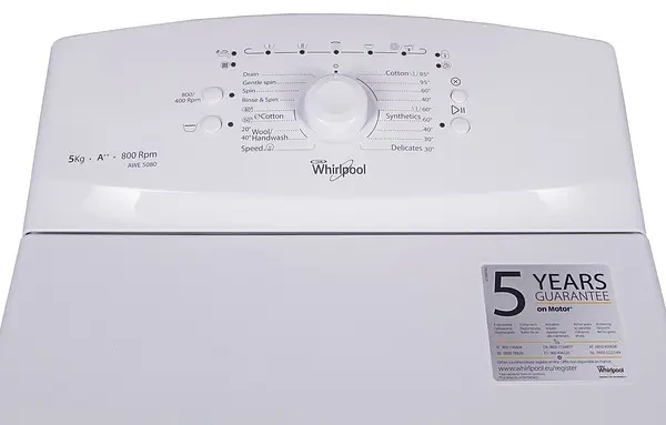 Пральна машина Whirlpool автоматична AWE 5080 (859330861050) - фото 3