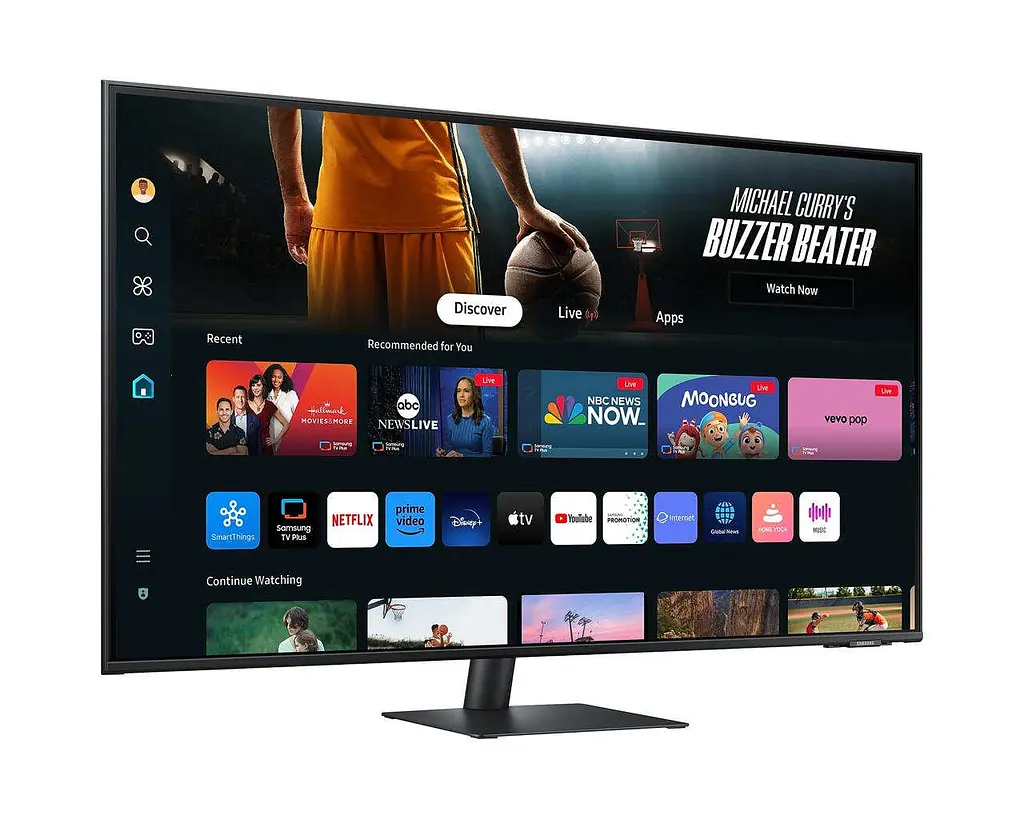 Монітор Samsung Smart Monitor M70D (LS32DM702UUXDU) - фото 3