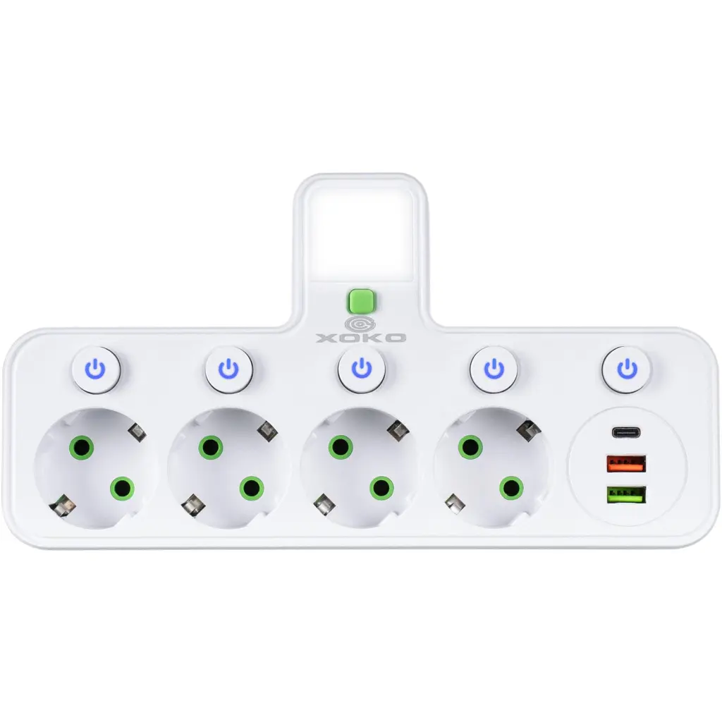 Мережевий фільтр живлення XoKo XK-SPW-4-2-1-WH - фото 5