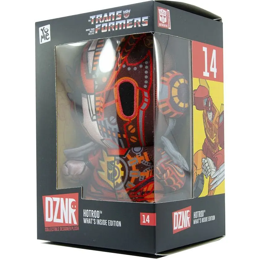 Колекційна м'яка іграшка Yume DZNR Transformers Хот Род, 17,5 см (19623) - фото 5