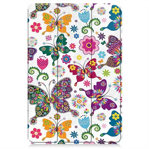 Чехол-книжка для планшета Xiaomi Redmi Pad SE 11' Бабочки - фото 3