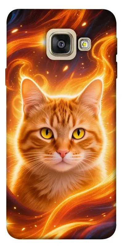 Чохол Demsky Fire cat для Samsung A520 Galaxy A5 (2017)