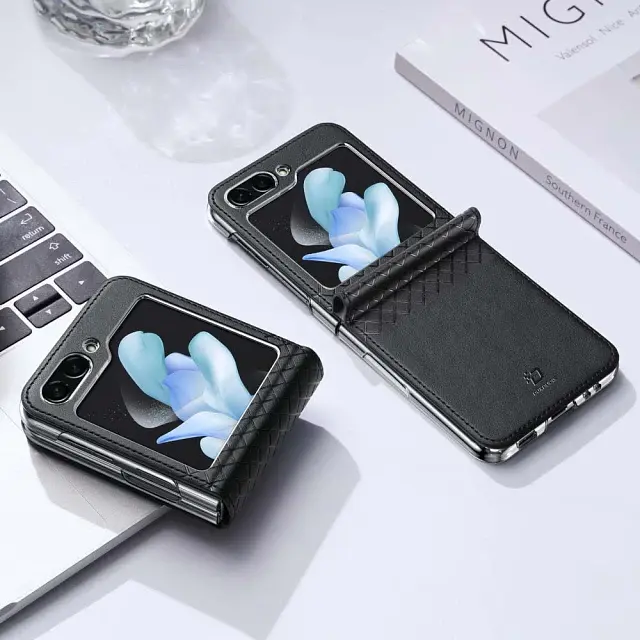 Чохол для смартфона DUX DUCIS Bril for Samsung Flip 5 Black - фото 3
