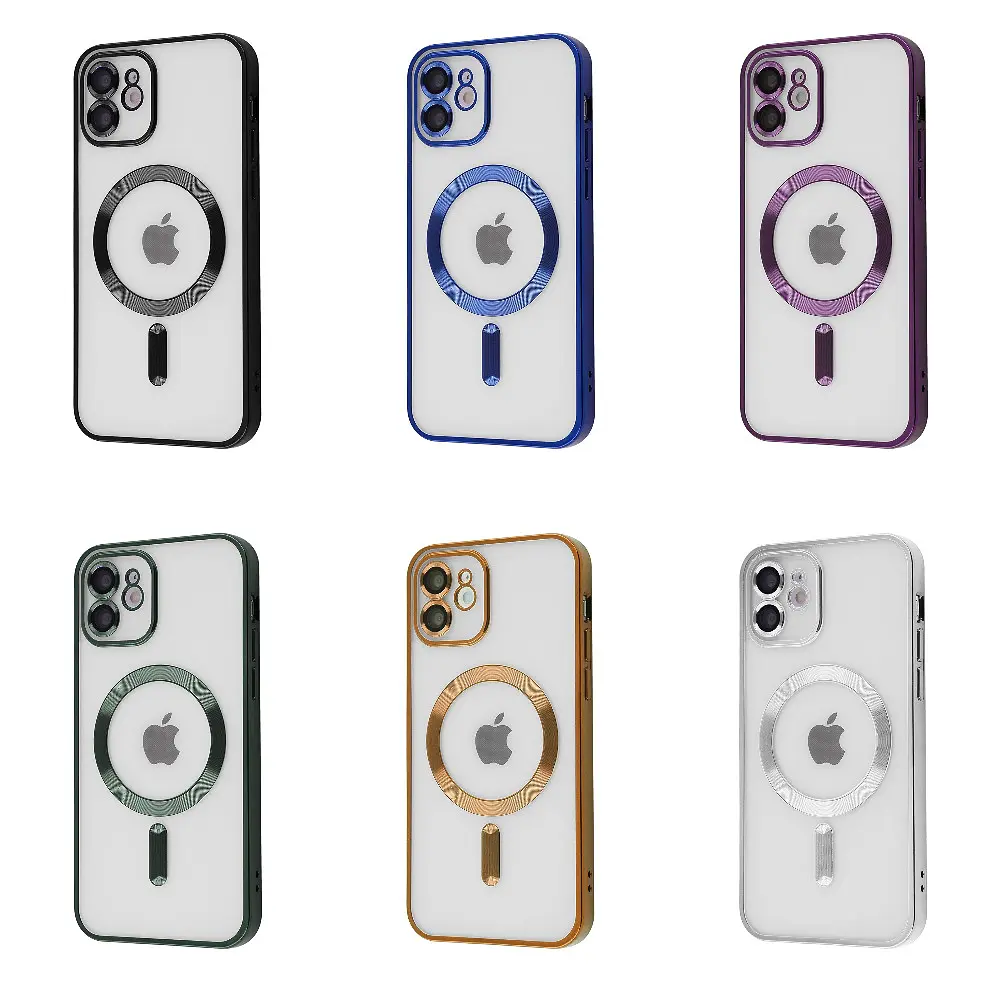 Чохол Metal Matte Case with Magnetic Ring iPhone 12 Pro Max в асортименті