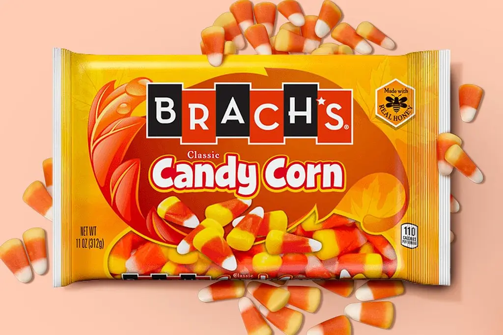 Цукерки Halloween Brach's Candy Corn Classic 312g - фото 2