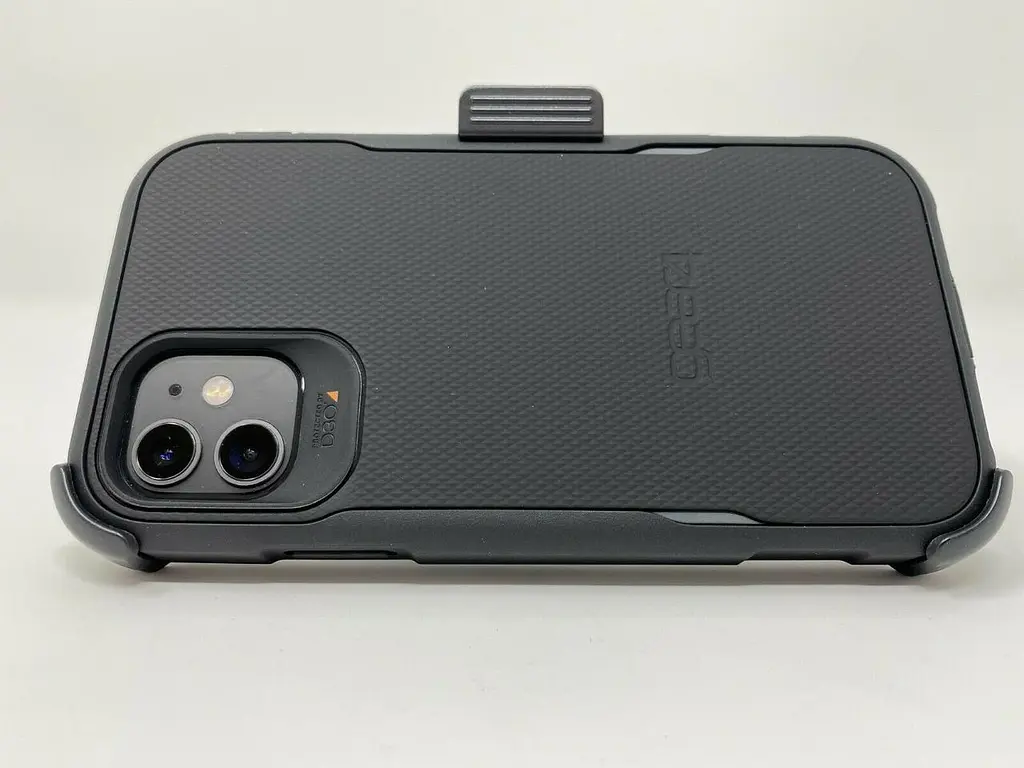 Чохол протиударний з кліпсою Gear4 Platoon для iPhone 11/XR (6.1") Black - фото 6