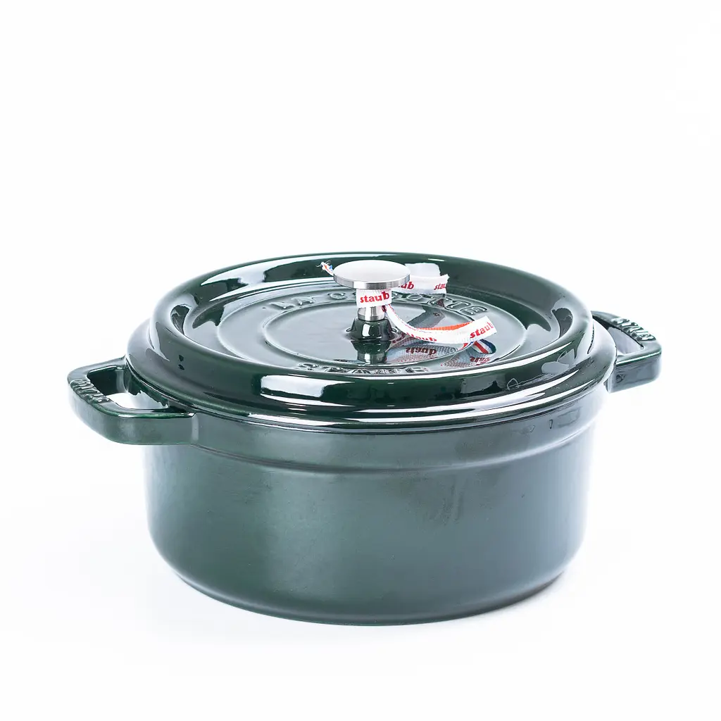 Каструля чавунна TS Kitchen Staub HPFLG3 GREEN 23 см 3л - фото 7