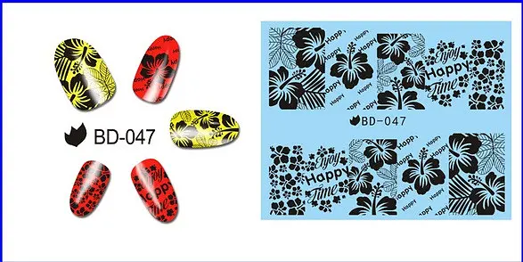 Наклейки для ногтей BD-047