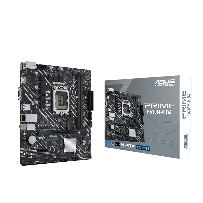 Материнська плата Asus H610M-K Prime LGA 1700 (PRIME H610M-K) - фото 4