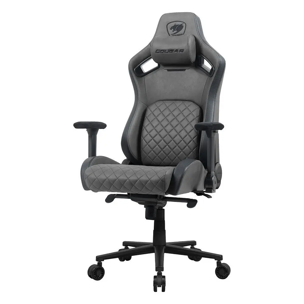 Крісло для геймерів Cougar Defensor S Jet Gray F (DEFENSOR S Jet Gray F) - фото 8