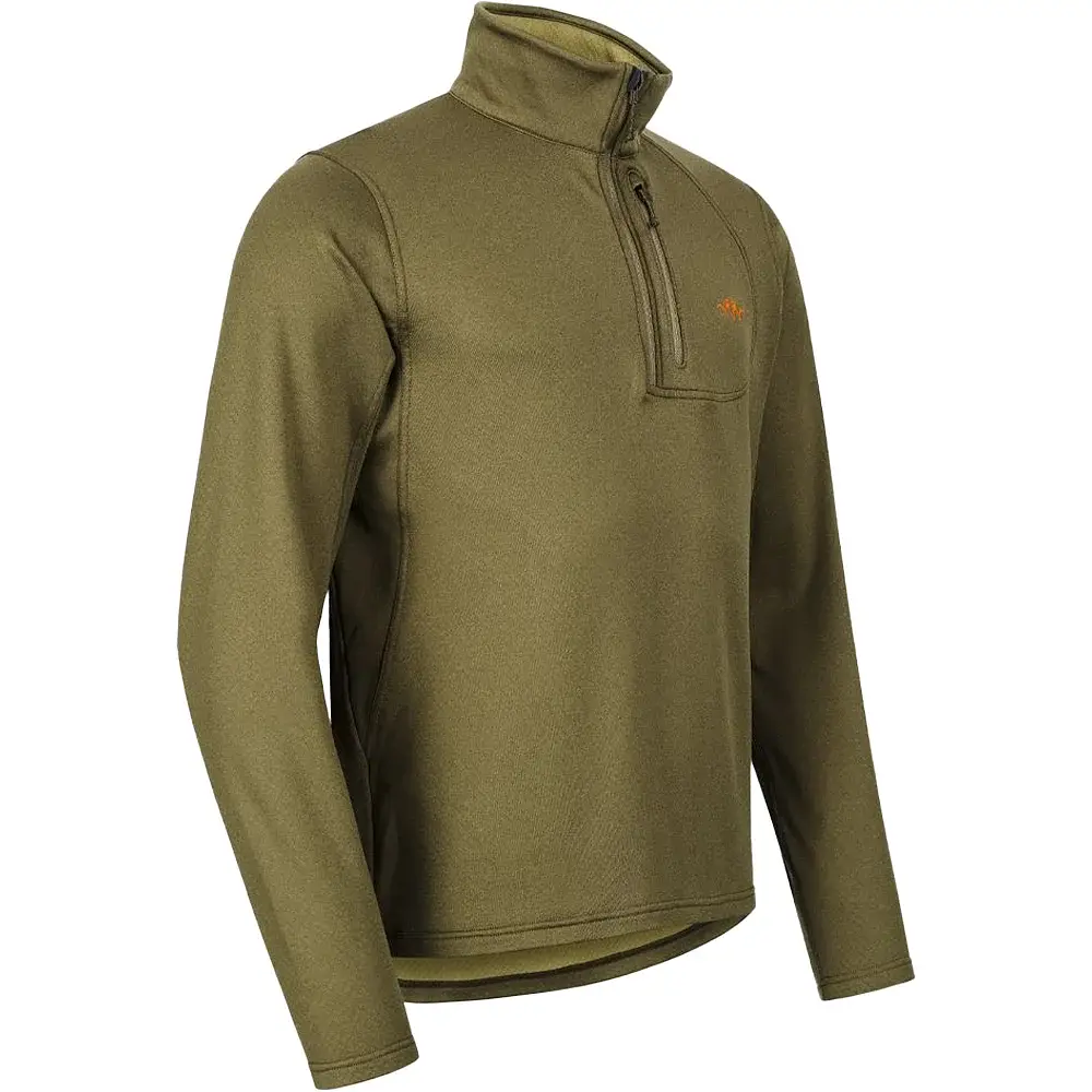 Кофта Blaser Active Outfits Men’s Drain Halfzip M Dark Brown - фото 3