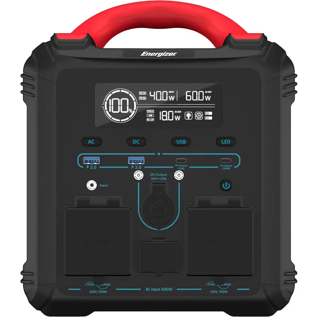 Зарядна станція Energizer PPS550W1F 700W [153310] - фото 3