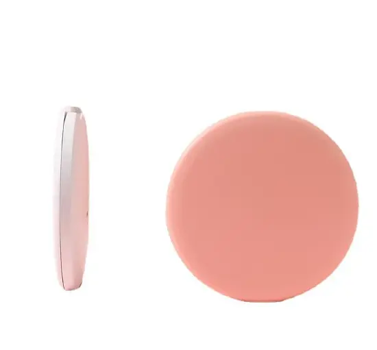 Кишенькове кругле дзеркало для макіяжу з LED підсвічуванням Pocket Mirror USB - фото 2