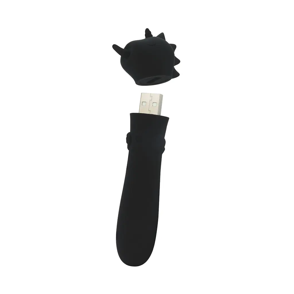 Вібратор-єдиноріжка Unihorn USB Bullet - Wild Spirit, віброкуля, USB-зарядка, 10 режимів - фото 2