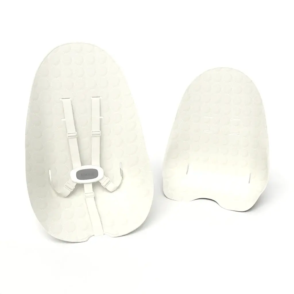 Стульчик для кормления Bloom Fresco Silver/Coconut white (E10535-S\U10543-CW) - фото 6