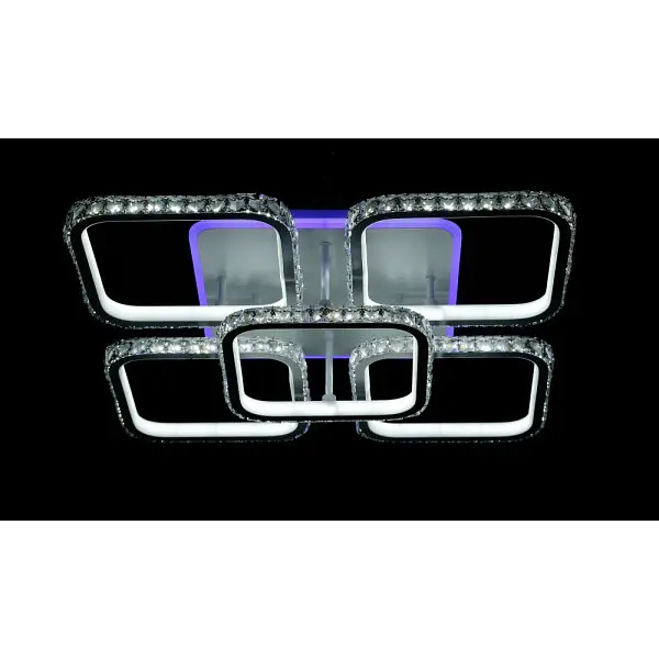 Стельова LED люстра з пультом і нічником Splendid-Ray 30-4023-37 - фото 3