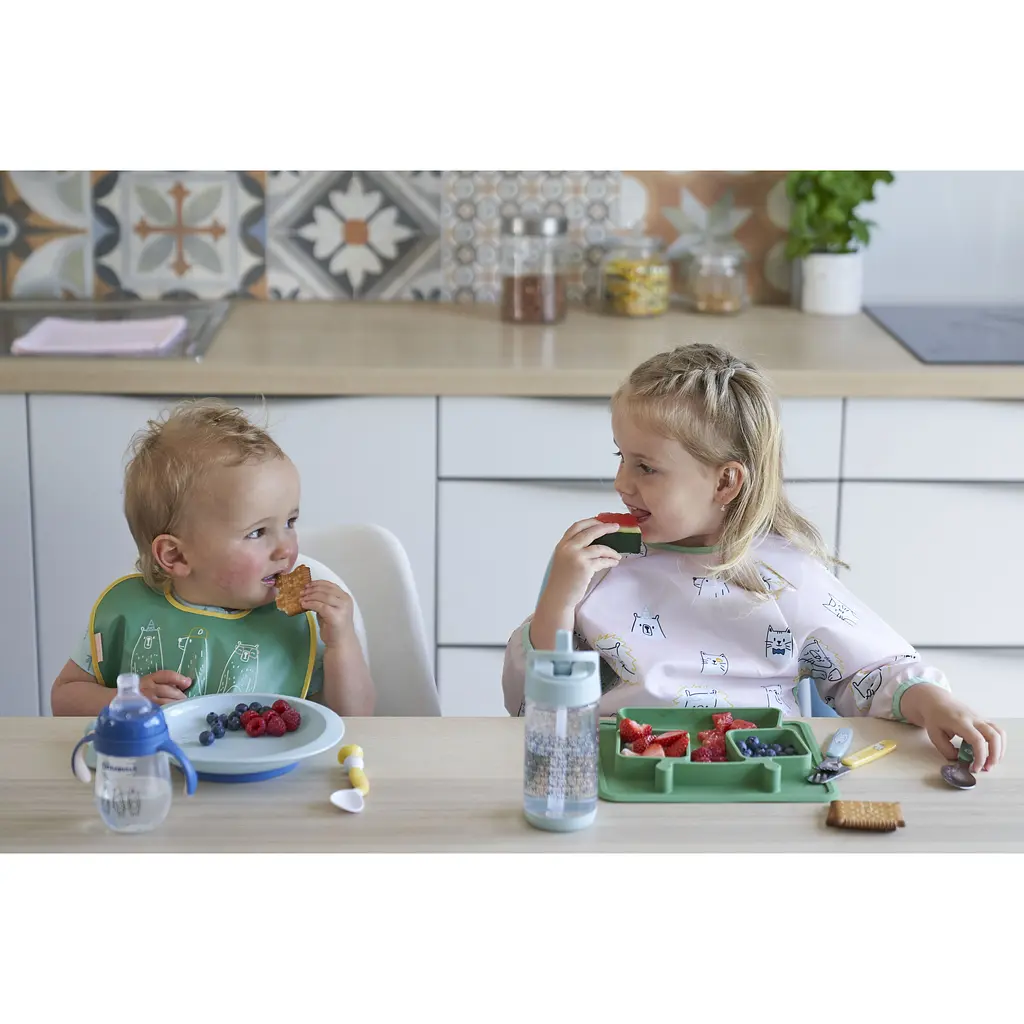 Слинявчики Badabulle зелений і блакитний 2 шт. (B007023) - фото 10