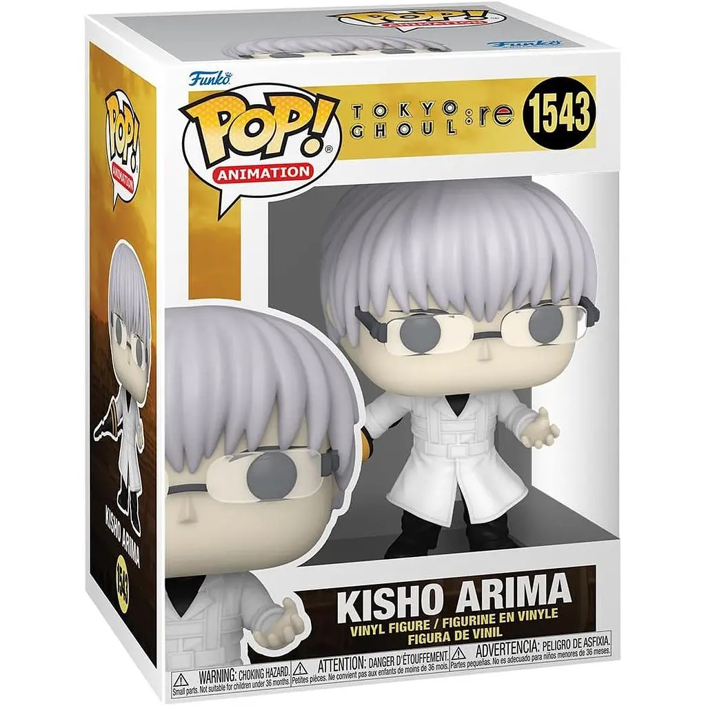Фигурка Funko Pop Фанко поп Kisho Arima Tokyo Ghoul: Re Кишо Арима Токийский гуль: Ре 10 см KA TGR 1543 - фото 3