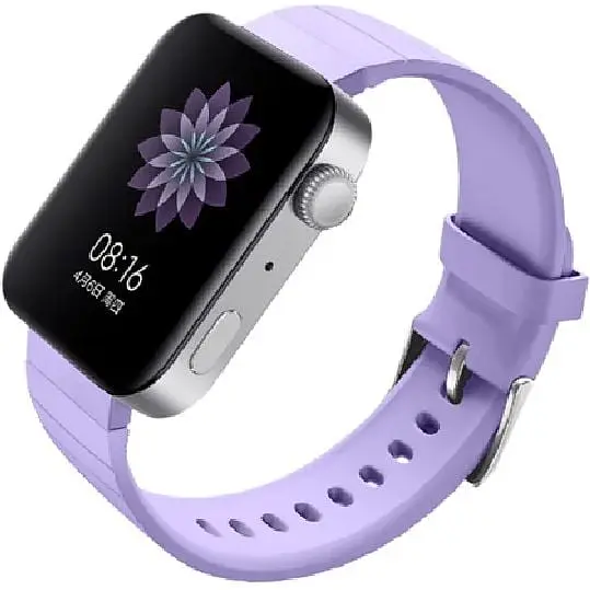 Силіконовий ремінець BeCover для Xiaomi Mi Watch / Garmin Vivoactive 3S / 4S / Venu 2С / Canyon CNS-SW71SS / Mobvoi TicWatch C2 / Withings Activite Steel / Huawei Honor S1 Light Purple (704515) - фото 2